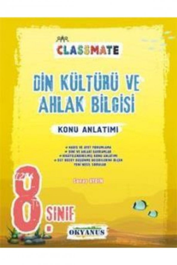 Okyanus 8. Sınıf Lgs Classmate Din Kültürü Konu Anlatımı - 1