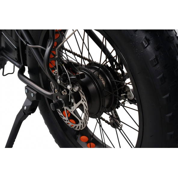 RKS RSII - RS2 ELEKTRİKLİ BİSİKLET - SİYAH - 4
