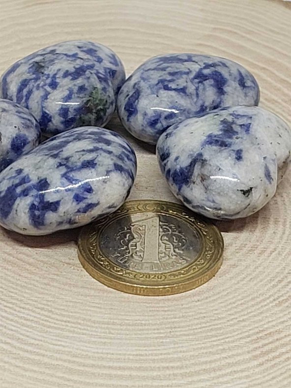 Sodalit Taşı Kalp Şekilli (14-16gr) - 3