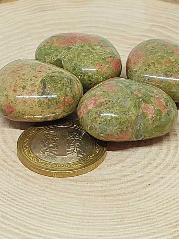 Unakit Taşı Kalp Şekilli (14-16gr) - 3