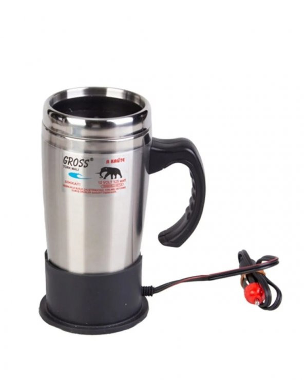 Penguen Gross 0051 Termoslu Araç Su Isıtıcı Kettle 12 Volt -21 - 5