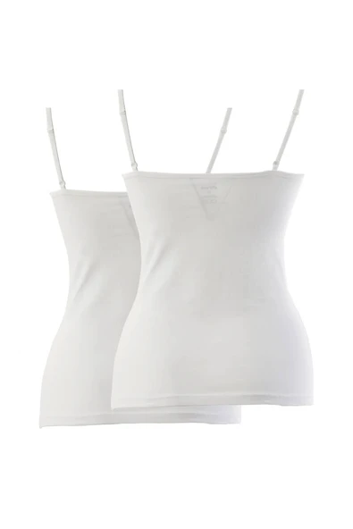 Kadın İnce Askılı Atlet 2li - Resim 3