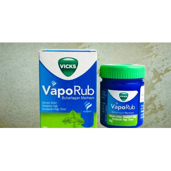 Vıcks Vapo Rup Buharlaşan Merhem 38gr