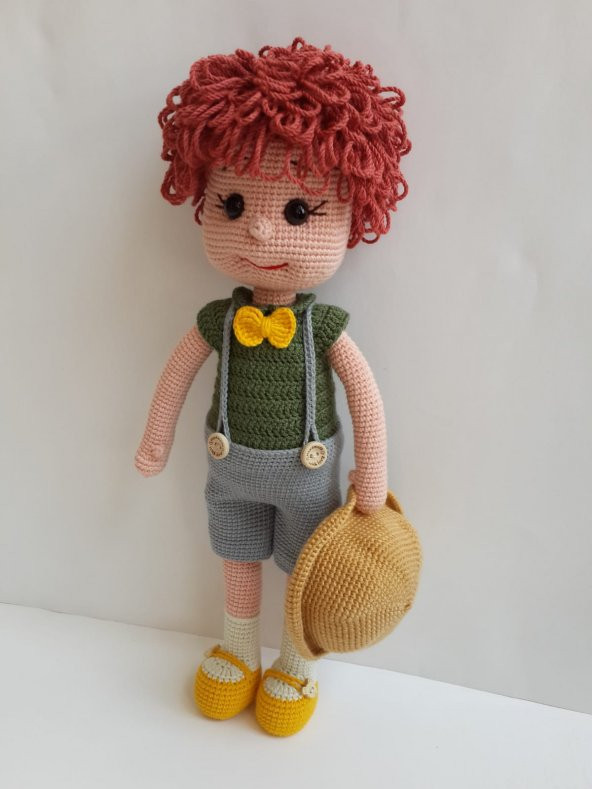 Tarçın Bebek Amigurumi Organik Oyuncak - 2