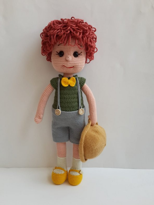 Tarçın Bebek Amigurumi Organik Oyuncak - 3