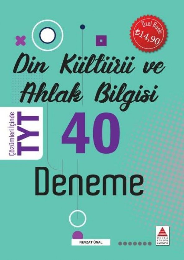 Delta Kültür TYT Din Kültürü ve Ahlak Bilgisi 40 Deneme(Yeni) - 1