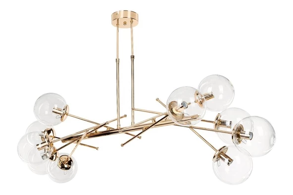 10 LU YEMEK MASASI GOLD AVİZE NL-115-10G - 2