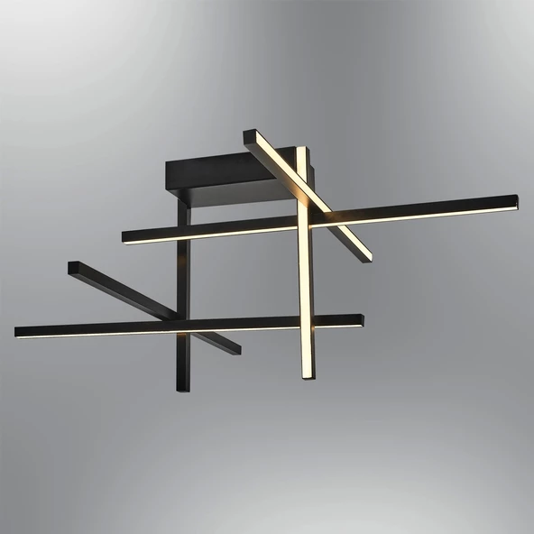 LEDLİ AVİZE 6 ÇUBUK LD-5103-1S - Resim 2