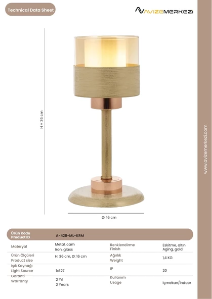 KREM RENK APLİK A-428-ML-KRM - 3