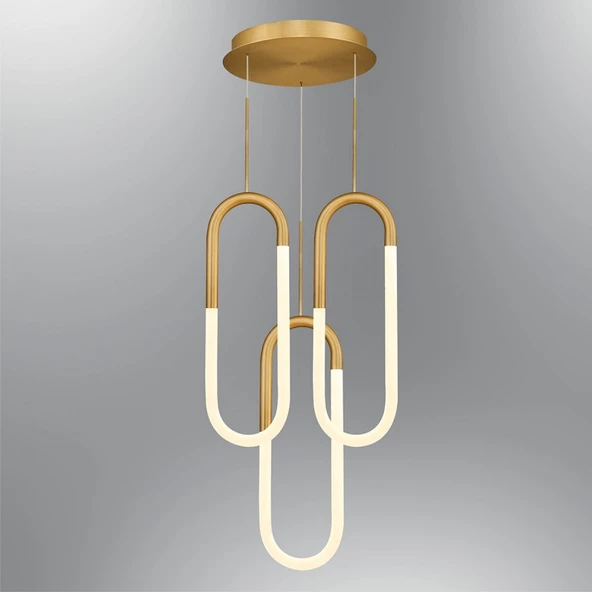 ÜÇLÜ AVİZE ZC-571-3A-G - 2
