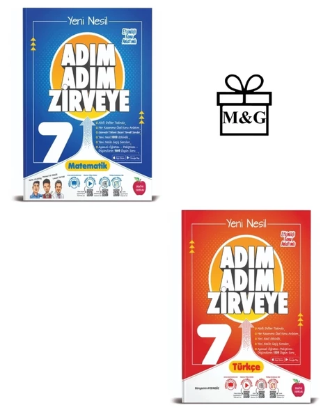 7.Sınıf Adım Adım Matematik Ve Türkçe Konu Anlatımlı