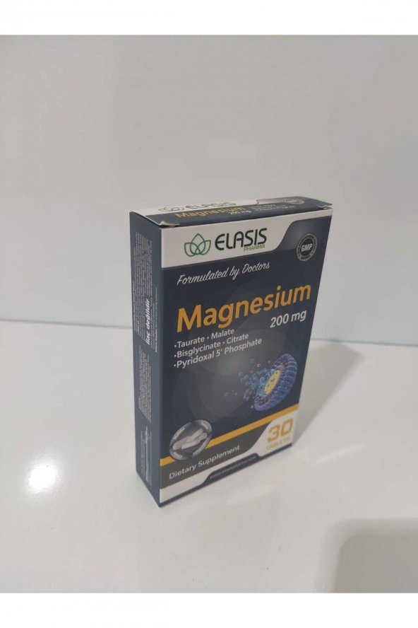 Elasıs pharma Elasıs Magnesium 200 Mg 30 Tablet
