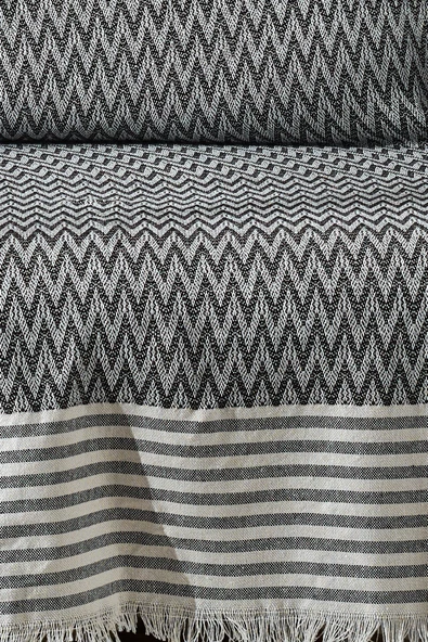 Trio Ikili Set Kızılcabölük Dokuma Koltuk Örtüsü Seti 170x210cm - 9