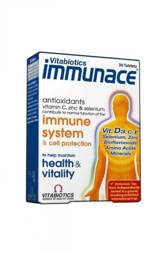 Vitabiotics Immunace 30 Tablet Multivitamin