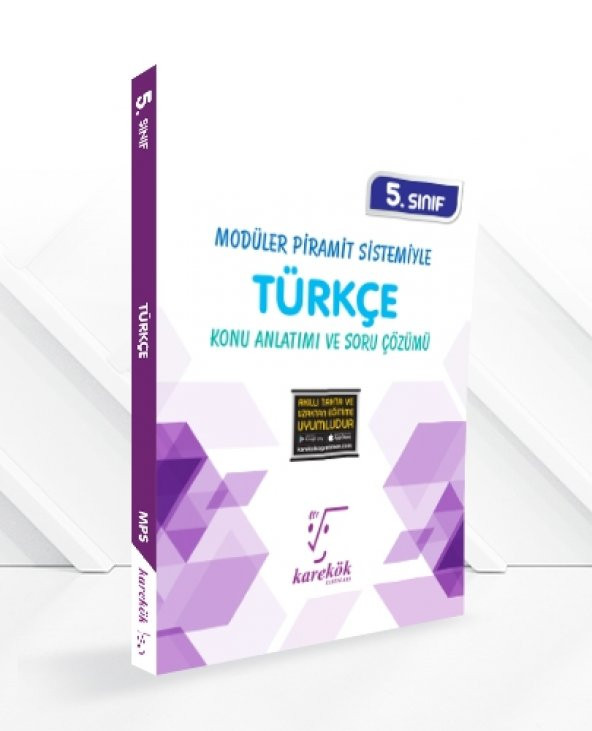5.Sınıf Türkçe Mps (Modüler Piramit Sistemi) - Karekök Yayınları
