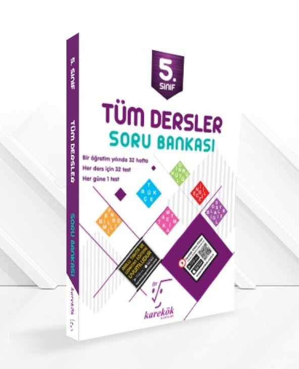 5.Sınıf Tüm Dersler Soru Bankası - Karekök Yayınları