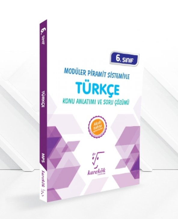 6.Sınıf Türkçe Mps (Modüler Piramit Sistemi)  - Karekök Yayınları