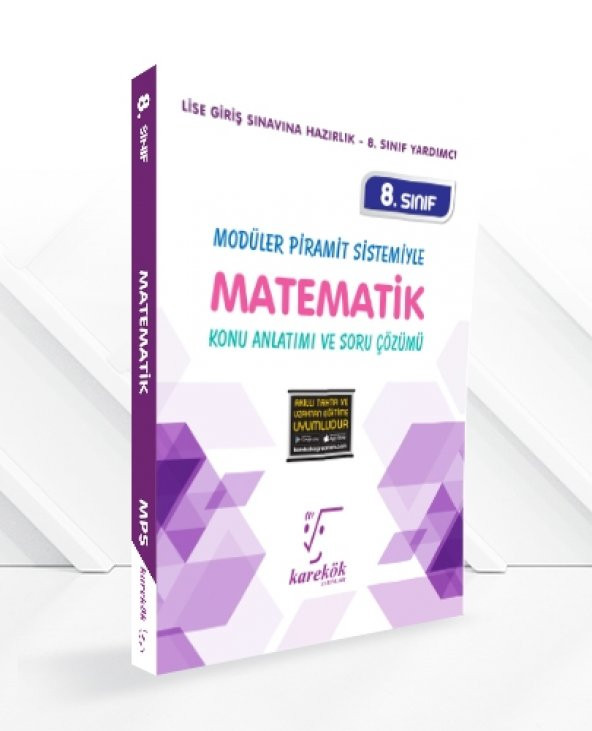 8.Sınıf Lgs Matematik Mps (Modüler Piramit Sistemi) - Karekök Yayınları