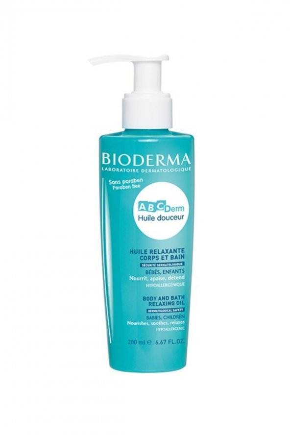 Bioderma Abcderm Relaxing Oil 200 Ml