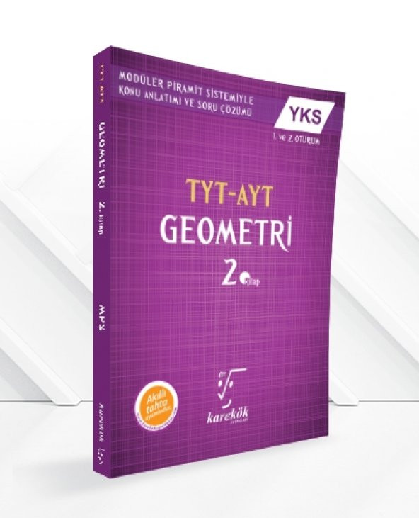 Tyt-Ayt Geometri 2.Kitap  Mps (Modüler Piramit Sistemi) - Karekök Yayınları