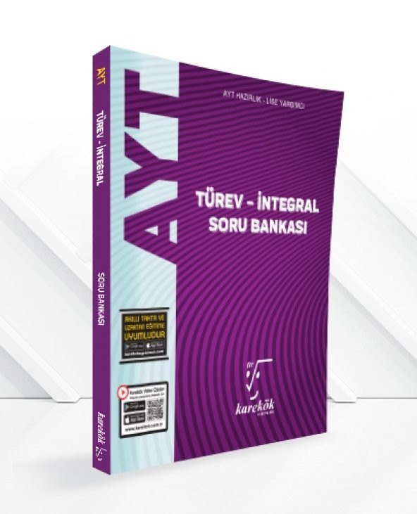 Ayt Türev İntegral Soru Bankası - Karekök Yayınları