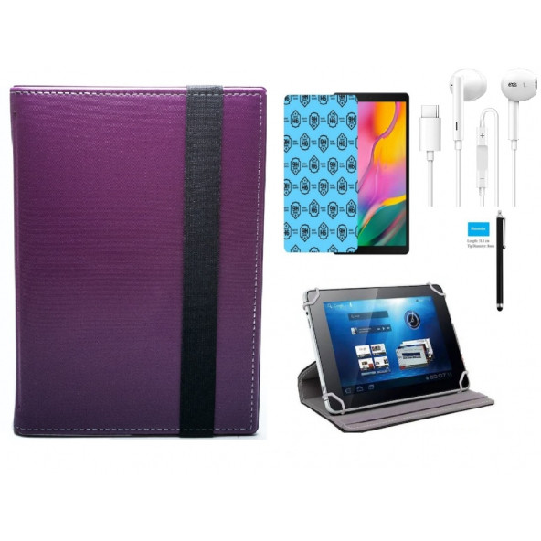 Casper Via S40 10.4" Tablet Kılıfı 4 lü Set Kılıf Ekran Koruma Kalem Kulaklık - 4