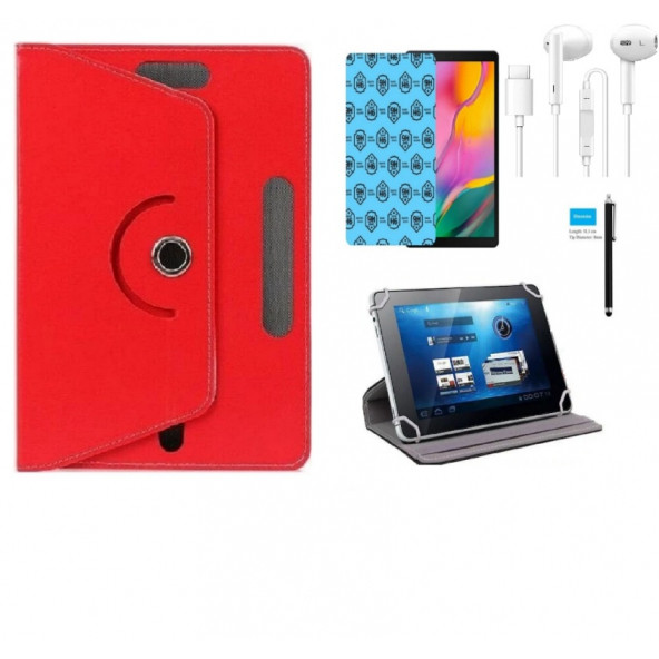 Casper Via S40 10.4" Tablet Kılıfı 4 lü Set Kılıf Ekran Koruma Kalem Kulaklık - 6