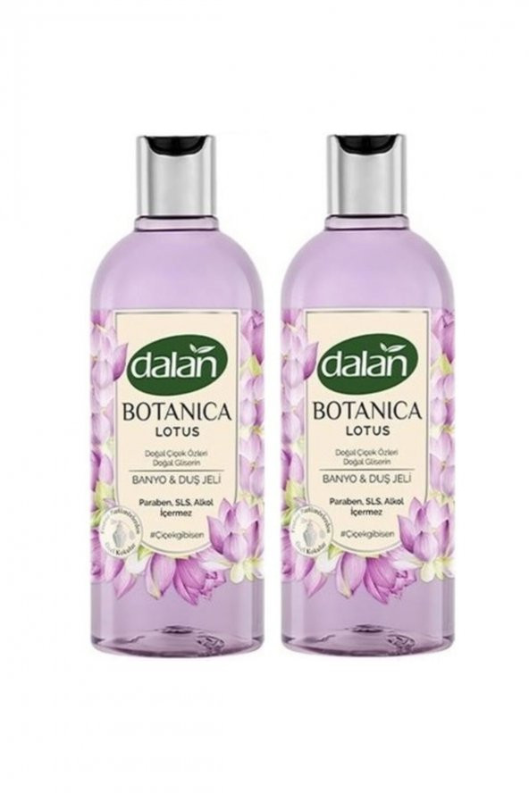 Dalan Duş Jeli Botanıca 500ml Lotus X 2 Adet