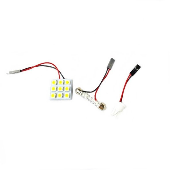 Space Ledli Tavan Lambası 2x9 SMD Beyaz 12V / LAAM167 ürün görseli