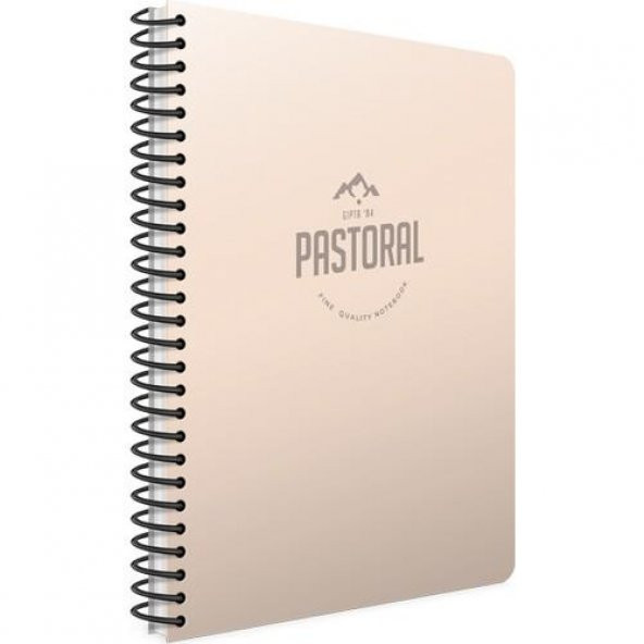 Gıpta Pastoral 17x24 96 Yaprak Plastik Kapak Spiralli Defter 2 Kareli + 1 Çizgili - 2