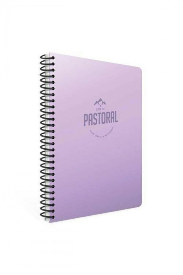 Gıpta Pastoral 17x24 96 Yaprak Plastik Kapak Spiralli Defter 2 Kareli + 1 Çizgili - 3