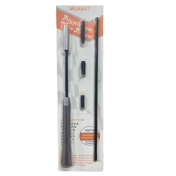 Space Alüminyum Tepe Anteni Krom / MUAN07-K - Resim 2