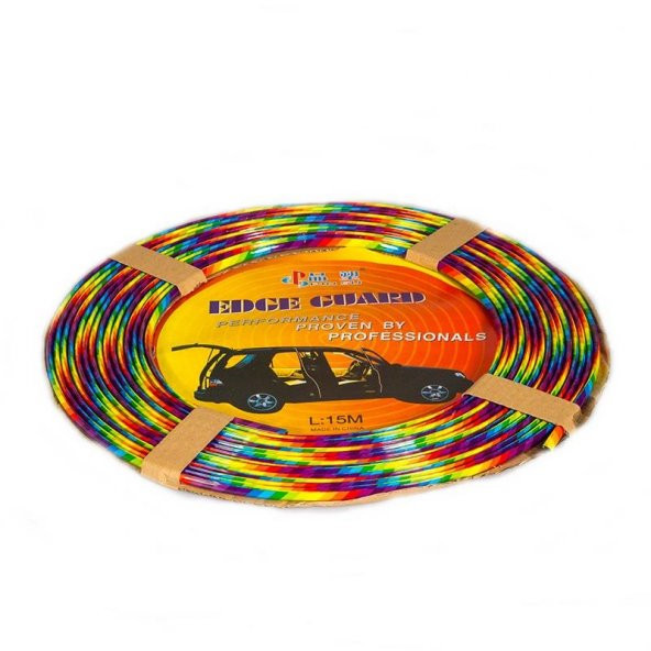 Elkamet Çıta Kapı Koruma Çarpma,Çizik Önleyici 15 Metre (Karışık renkli) ürün görseli 1