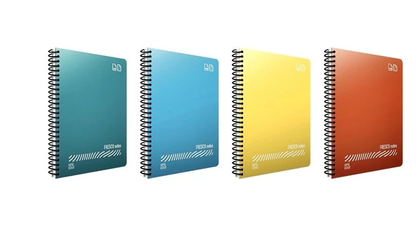 Gıpta Fresco A4 120 Yaprak Plastik Kapak Spiralli Defter