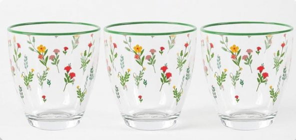 Rakle Garden Su Bardağı 3 Lü