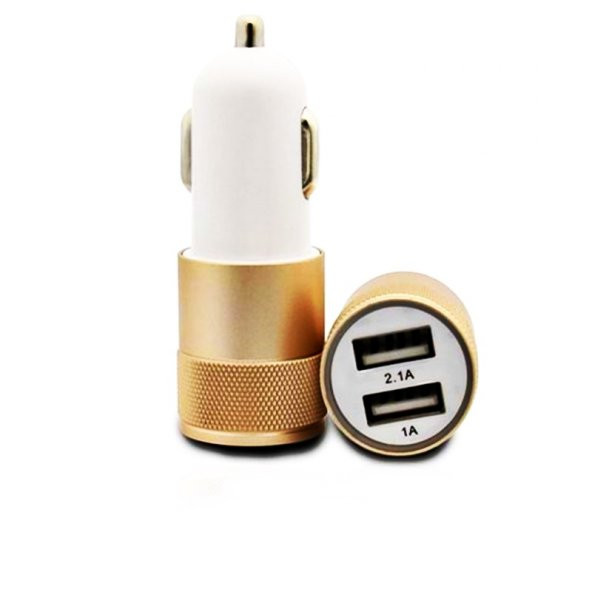 Space Çakmak Soketi Çift USB'li-Altın / ICCA84-1 - Resim 2