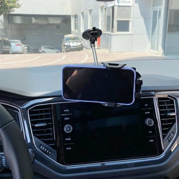 35cm spiralli otomatik açılan telefon tutacağı / SYTE173 - Resim 3