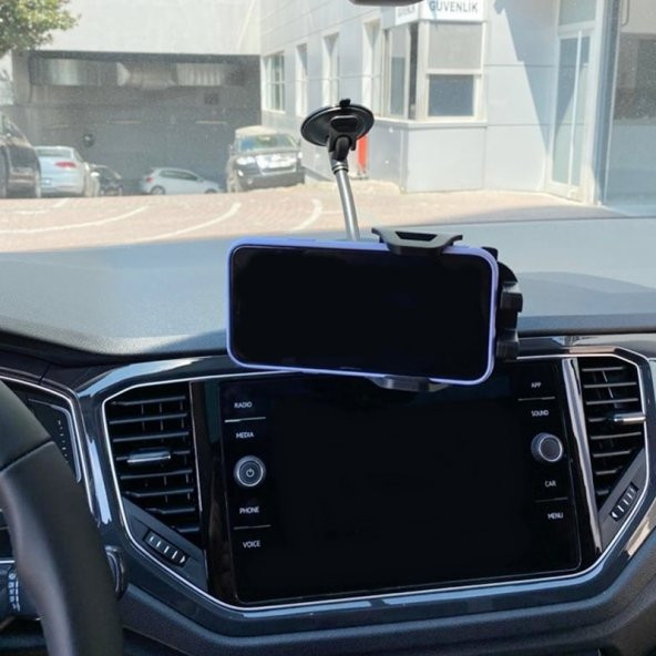 35cm spiralli otomatik açılan telefon tutacağı / SYTE173 - Resim 5