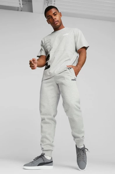 Puma Smash 3.0 Buck Erkek Sneaker Ayakkabı Gri Siyah 40-45 - 8