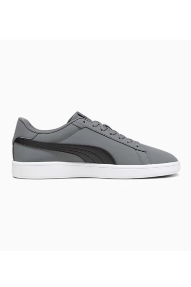 Puma Smash 3.0 Buck Erkek Sneaker Ayakkabı Gri Siyah 40-45 - 3