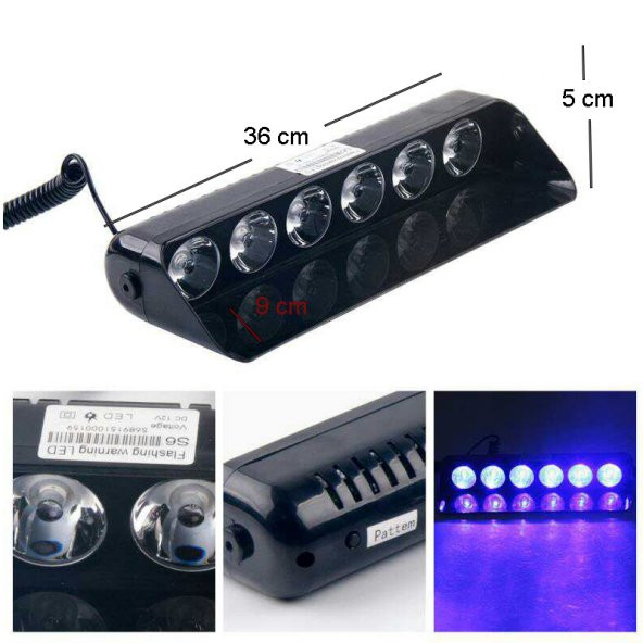 Space Cam İçi Çakar Uzaktan Kumandalı Kırmızı-Beyaz-Mavi / LAPA521 ürün görseli 1