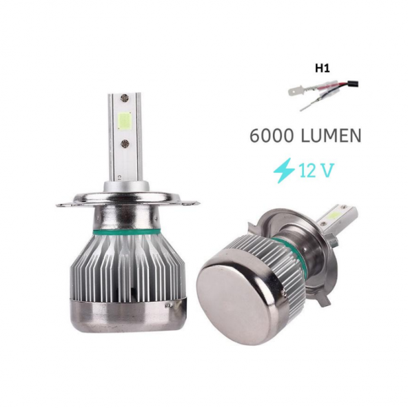 SPACE LED FAR AMPULÜ H1-3500LMX2-30W-12V Buz Mavisi / LAAM700 - 2
