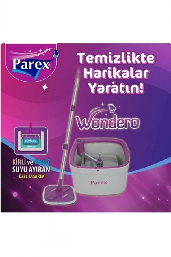 Parex   Wondero Otomatik Temizlik Seti - Temiz & Kirlik Suyu Ayıran Özellik - 3