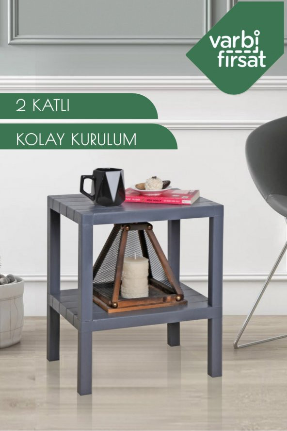 Varbifırsat   2 Katlı Bahçe Sehpası, Gazetelikli Masa, Havuz, Plaj, Balkon, Banyo, Mutfak Sehpası