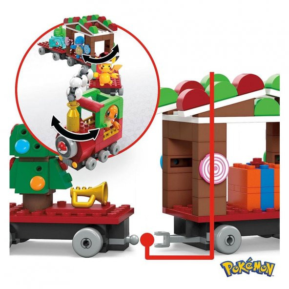 MEGA Pokemon Tatil Treni HHP69 - 5