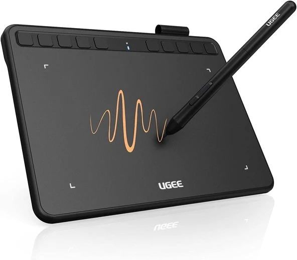 UGEE Bilgisayar Grafik Tabletleri, 10 Kısayol Tuşlu, 6.5x4 Inc
