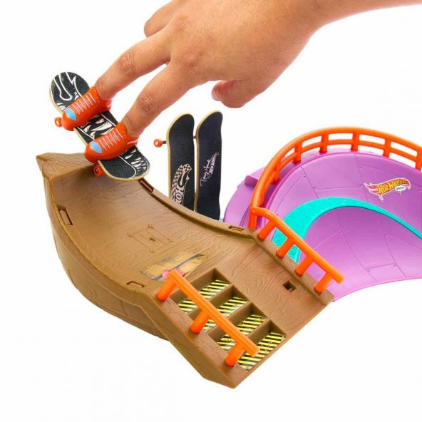 Hot Wheels Skate Octopark Kaykay Oyun Seti HMK01 - 1