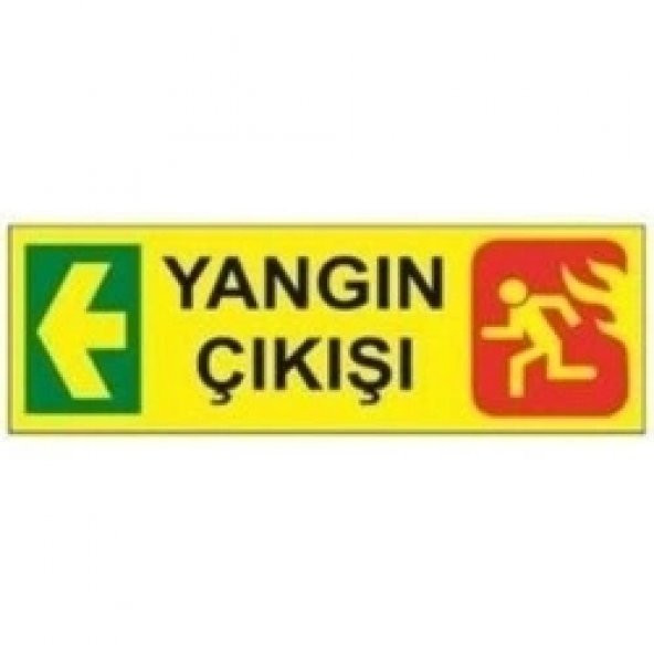 YANGIN ÇIKIŞI LEVHASI SOL