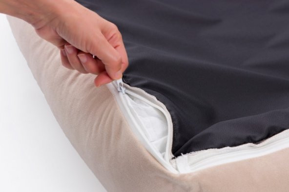 Pet Comfort Delta  Ekru Kedi ve Köpek Yatağı S 75x60cm - Resim 5