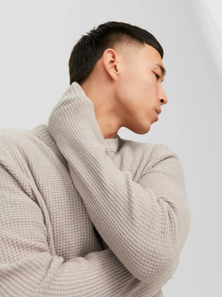 JACK JONES Erkek Örme Kazak 12243116 - Resim 5